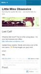 Mobile Screenshot of littlemissobsessivexo.wordpress.com