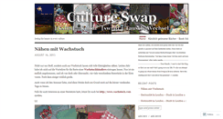 Desktop Screenshot of cultureswap.wordpress.com