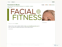 Tablet Screenshot of facefit1.wordpress.com