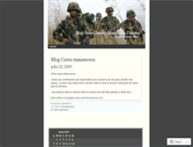 Tablet Screenshot of cursomatamoros.wordpress.com