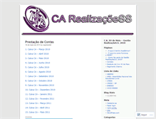 Tablet Screenshot of casocial.wordpress.com