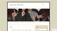 Desktop Screenshot of danielleandjacob.wordpress.com