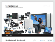 Tablet Screenshot of bestgadgetsrus.wordpress.com