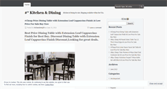 Desktop Screenshot of kitchendining59.wordpress.com