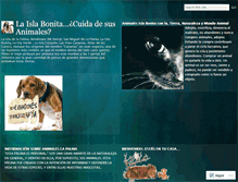 Tablet Screenshot of animaleslapalma.wordpress.com