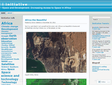 Tablet Screenshot of iinitiative.wordpress.com