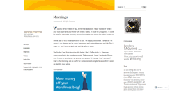 Desktop Screenshot of dannyboyone.wordpress.com