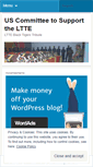Mobile Screenshot of ltteblacktigers.wordpress.com