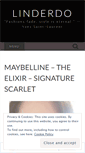Mobile Screenshot of linderdo.wordpress.com