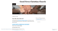 Desktop Screenshot of goodnewscc.wordpress.com