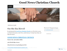 Tablet Screenshot of goodnewscc.wordpress.com