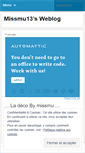 Mobile Screenshot of missmu13.wordpress.com