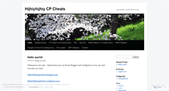 Desktop Screenshot of hijhiyhijhiycpcheats.wordpress.com