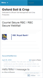 Mobile Screenshot of oxfordscia.wordpress.com