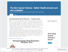 Tablet Screenshot of betterhealthanswers.wordpress.com