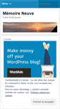 Mobile Screenshot of memoireneuve.wordpress.com