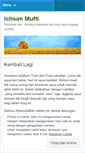Mobile Screenshot of ichsanmufti.wordpress.com