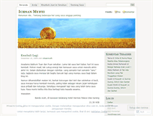 Tablet Screenshot of ichsanmufti.wordpress.com