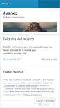 Mobile Screenshot of juanxz.wordpress.com