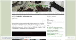 Desktop Screenshot of occhiolungo.wordpress.com