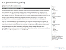 Tablet Screenshot of hbojournalistiek013.wordpress.com