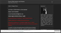 Desktop Screenshot of francobernardini.wordpress.com