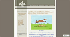 Desktop Screenshot of catherinephilosophie.wordpress.com