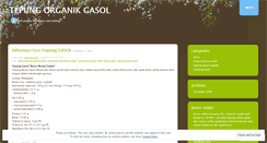 Desktop Screenshot of gasolonline.wordpress.com