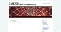 Desktop Screenshot of ahmedtefor.wordpress.com