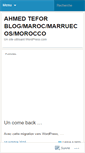 Mobile Screenshot of ahmedtefor.wordpress.com