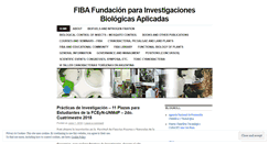 Desktop Screenshot of fibamdp.wordpress.com