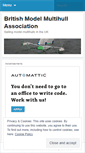 Mobile Screenshot of modelmultis.wordpress.com