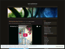 Tablet Screenshot of epicmeditations.wordpress.com