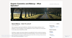 Desktop Screenshot of maquillage05.wordpress.com