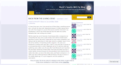 Desktop Screenshot of markswill.wordpress.com