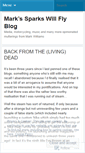 Mobile Screenshot of markswill.wordpress.com