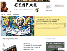 Tablet Screenshot of cenpah.wordpress.com