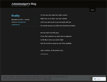 Tablet Screenshot of julesaissaigon.wordpress.com
