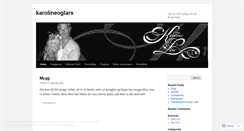 Desktop Screenshot of karolineoglars.wordpress.com