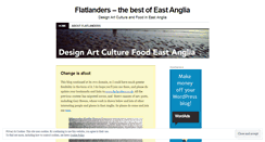 Desktop Screenshot of eastanglia.wordpress.com