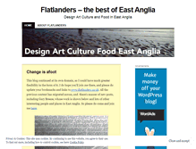 Tablet Screenshot of eastanglia.wordpress.com