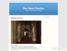 Tablet Screenshot of famifamiliemyblog.wordpress.com