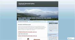 Desktop Screenshot of clockworkremovals.wordpress.com