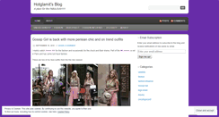 Desktop Screenshot of hotglamit.wordpress.com