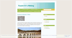 Desktop Screenshot of fausto121.wordpress.com