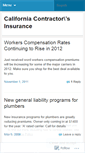 Mobile Screenshot of insurecontractor.wordpress.com