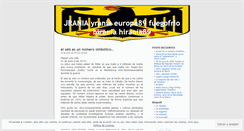Desktop Screenshot of jrania.wordpress.com