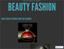 Tablet Screenshot of beautyfashionmag.wordpress.com