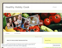 Tablet Screenshot of healthyhobbycook.wordpress.com