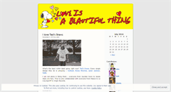 Desktop Screenshot of loveisabeautifulthing.wordpress.com